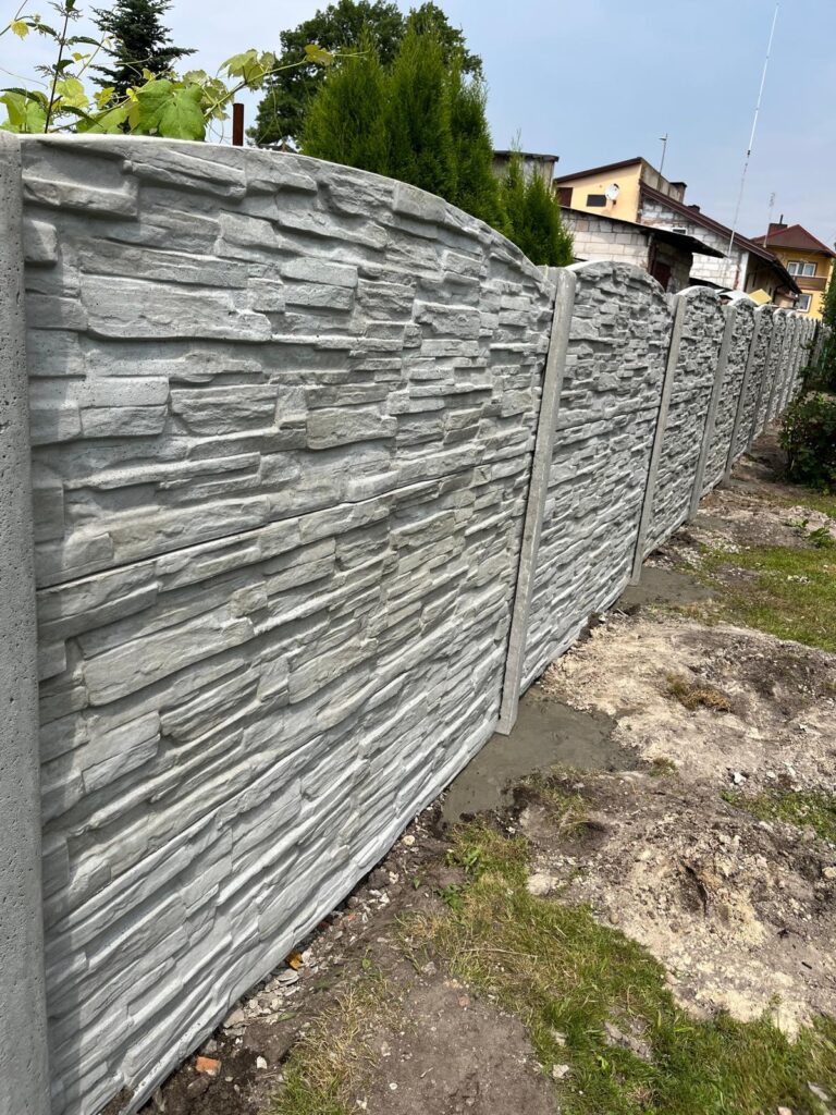 ogrodzenie betonowe